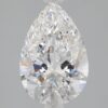 2.58 Carat D VVS2 Pear Lab Grown Diamond, IGI Certified