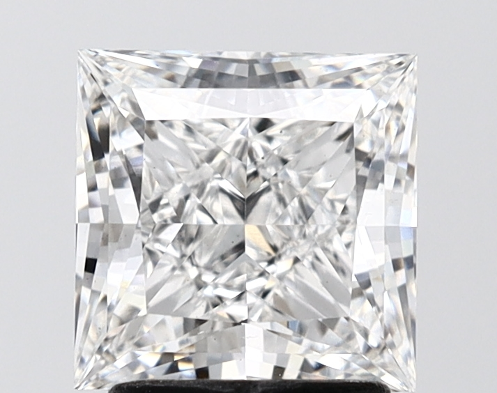 2.12 Carat E VS2 Princess Lab Grown Diamond, IGI Certified