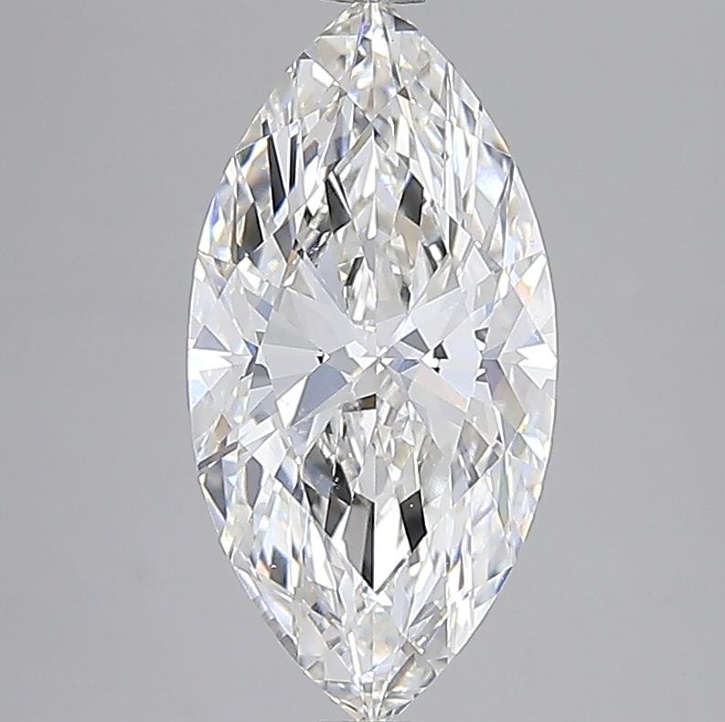 3.51 Carat G VVS2 Marquise Lab Grown Diamond, IGI Certified