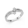 Trio Twisted Cocktail Ring