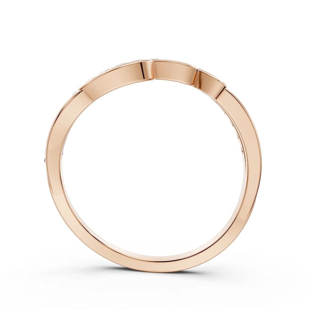 Trinity Heart Diamond Ring - Image 2