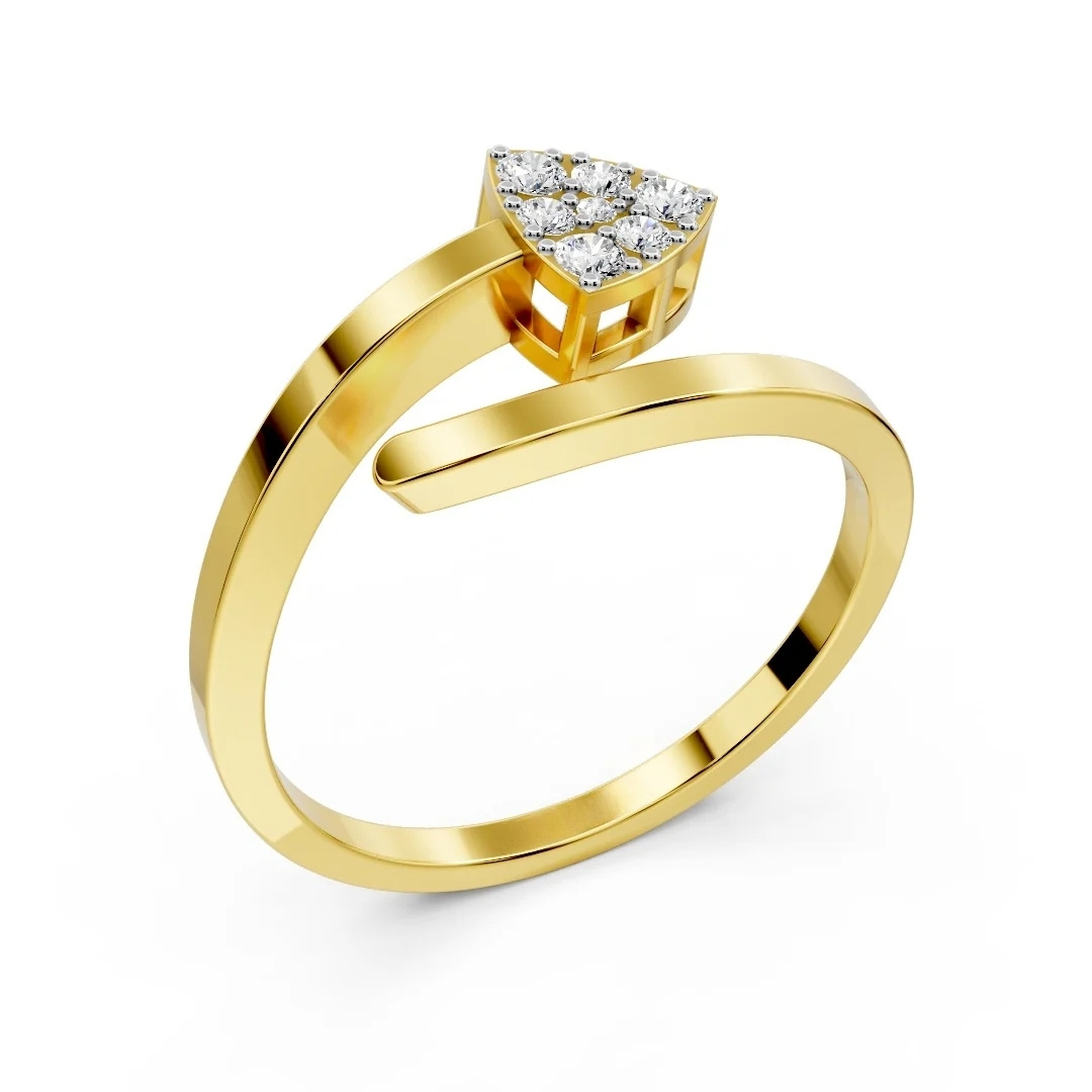 Solstice Triangle Ring