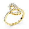 Abstract Wave Ring