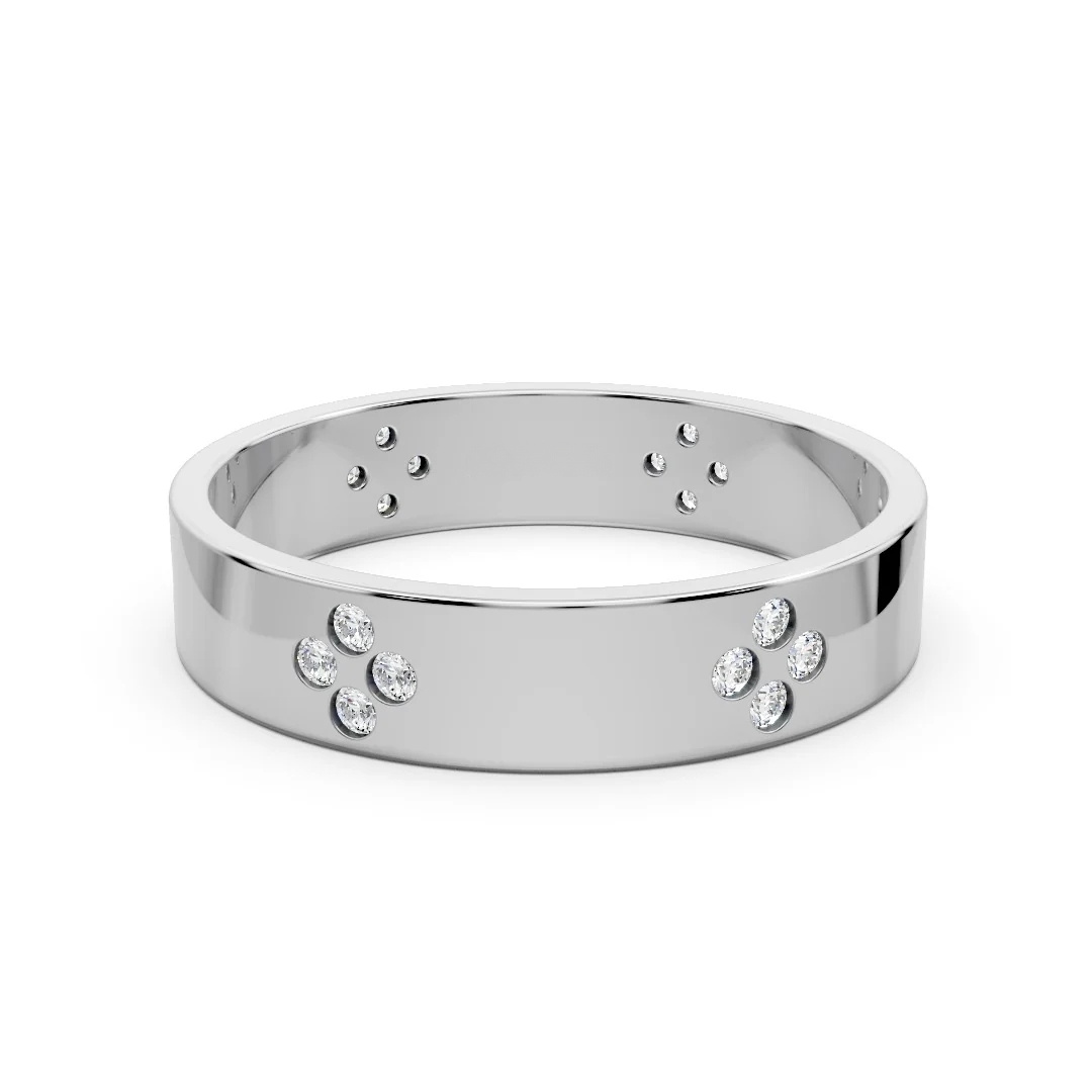 The Clover Band Ring - Image 2