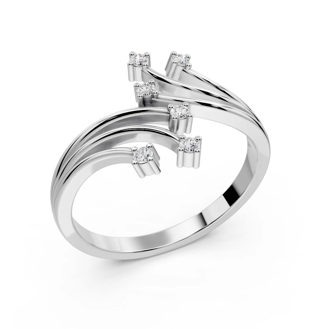 Starburst Diamond Ring