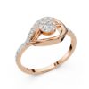 The Rose Dewdrop Diamond Ring