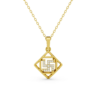 Shubh Swastika Diamond Pendant