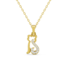 Curious Kitten Pendant