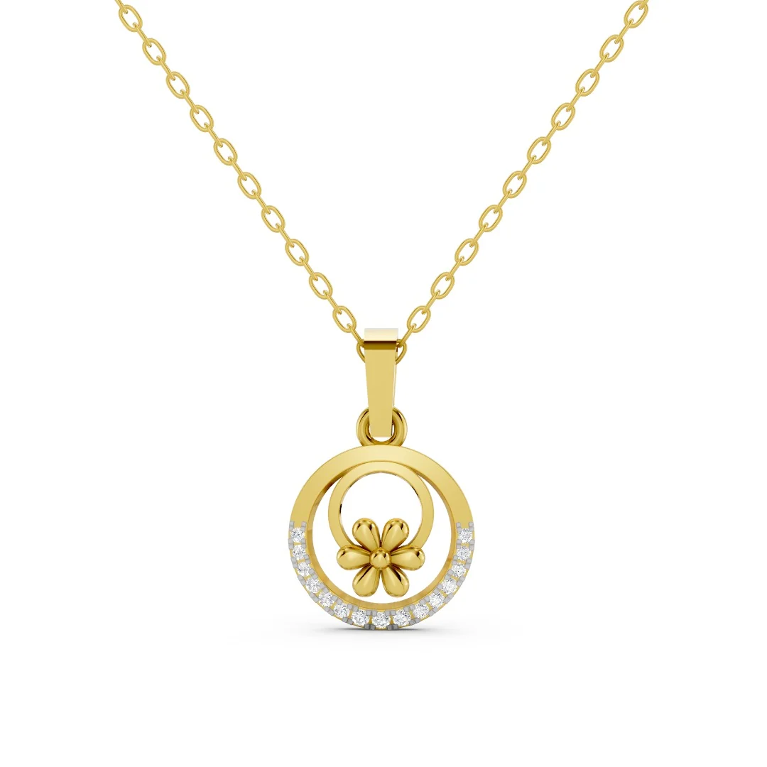 Floral Grace Pendant