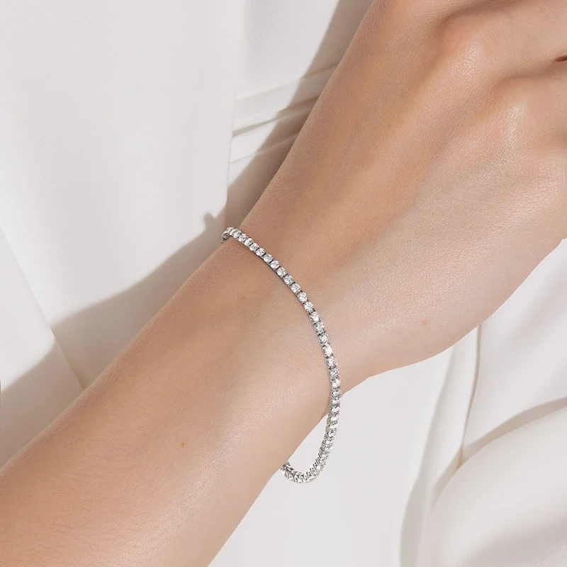 1 carat tennis bracelet - Image 2