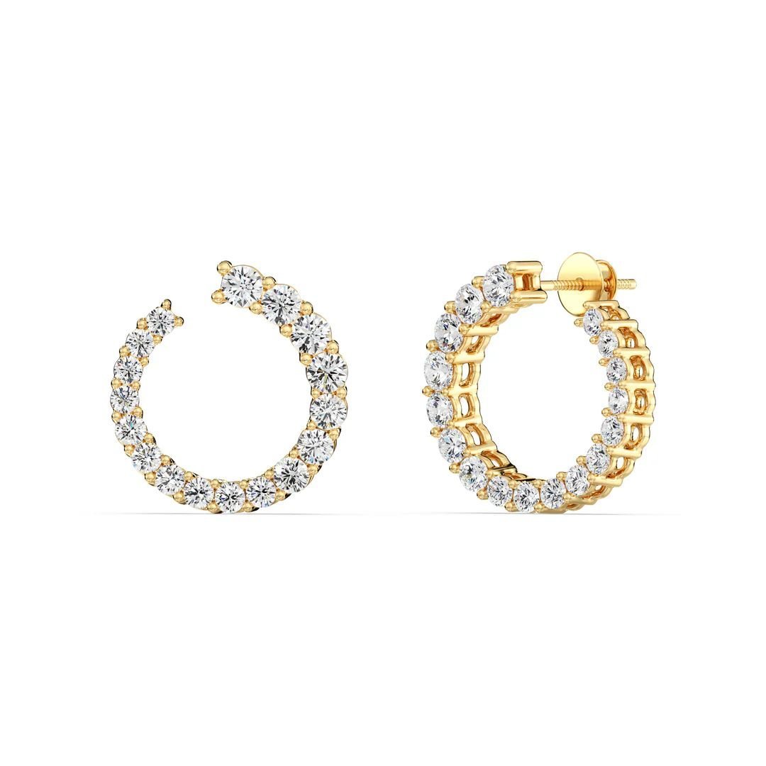 Circle Hoop Earrings