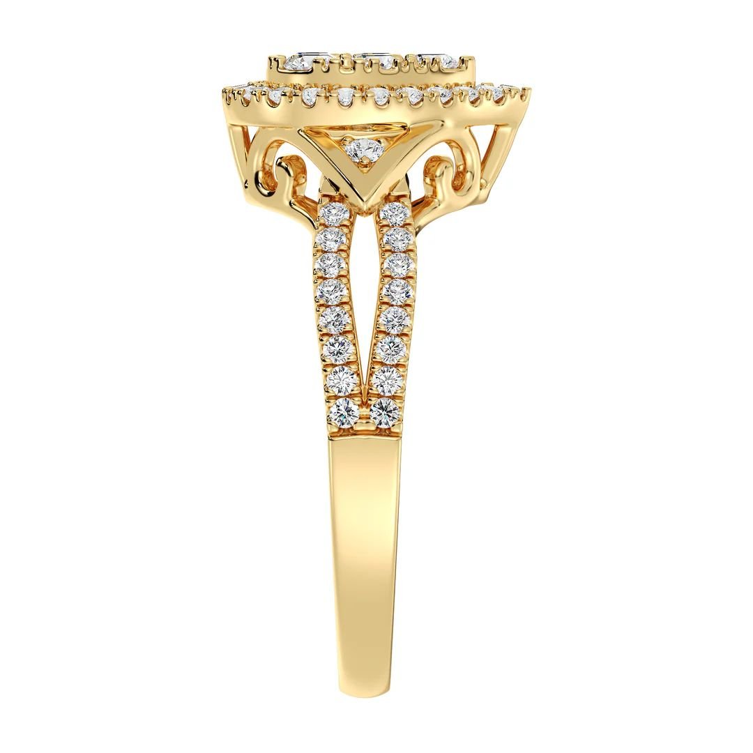Pear Shaped Engagement Ring - Image 3