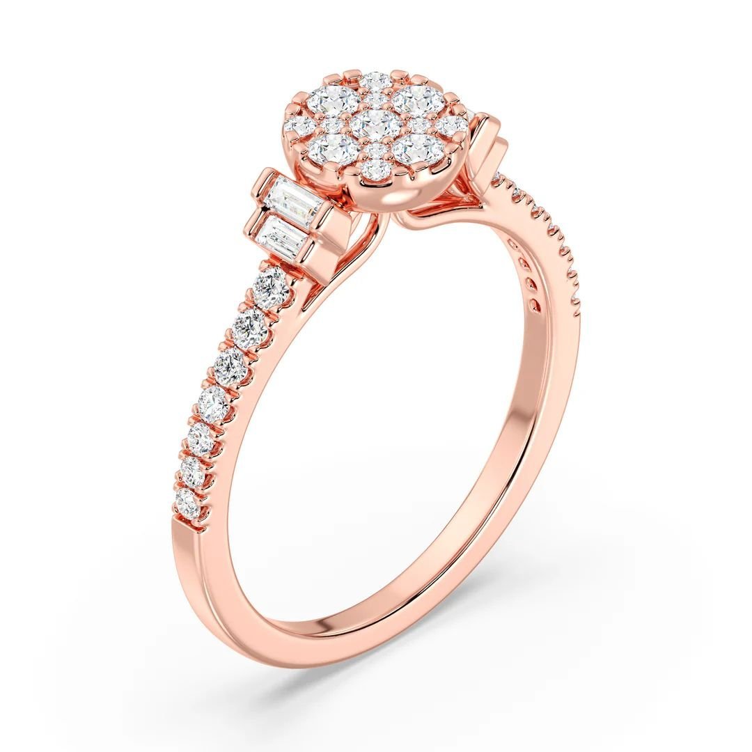 Carat Aurelia Cluster Ring - Image 12