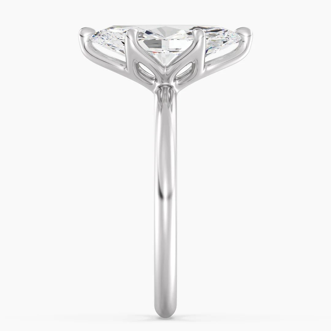 Marquise Solitaire Ring - Image 7