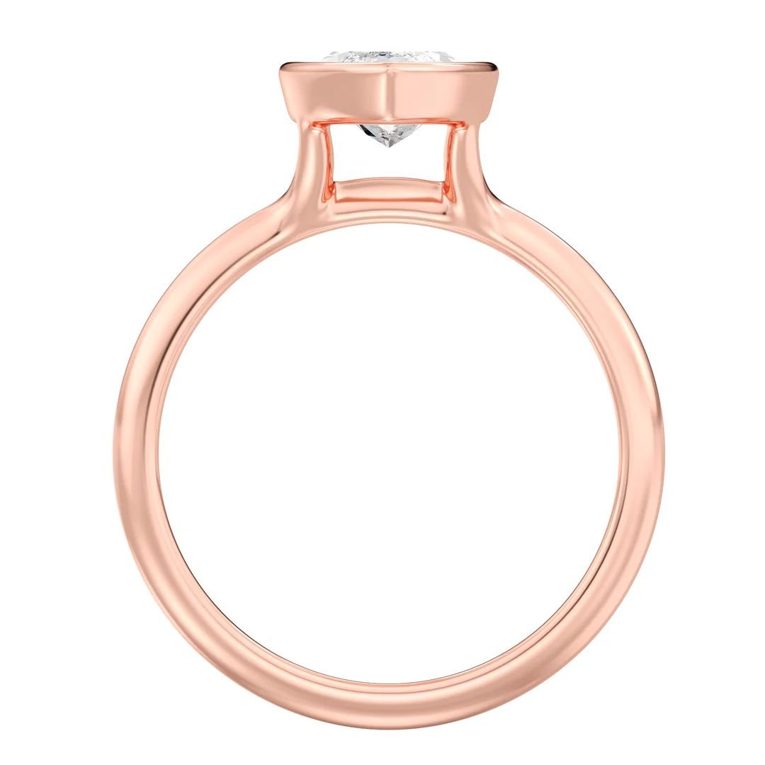 Bezel Marquise Solitaire Ring - Image 12