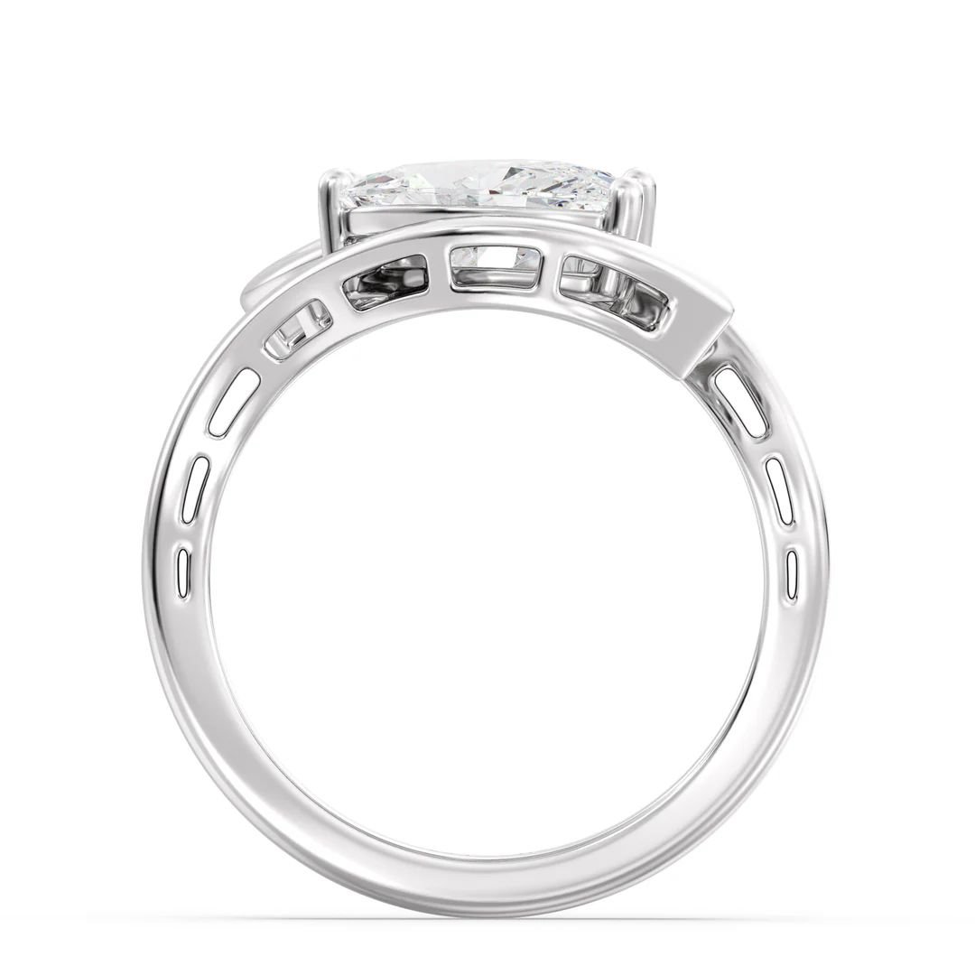 Marquise By Pass Ring - Image 10