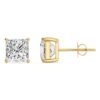 Princess Cut Lab Grown Diamond Stud Earrings (0.20–4.00 CTTW)