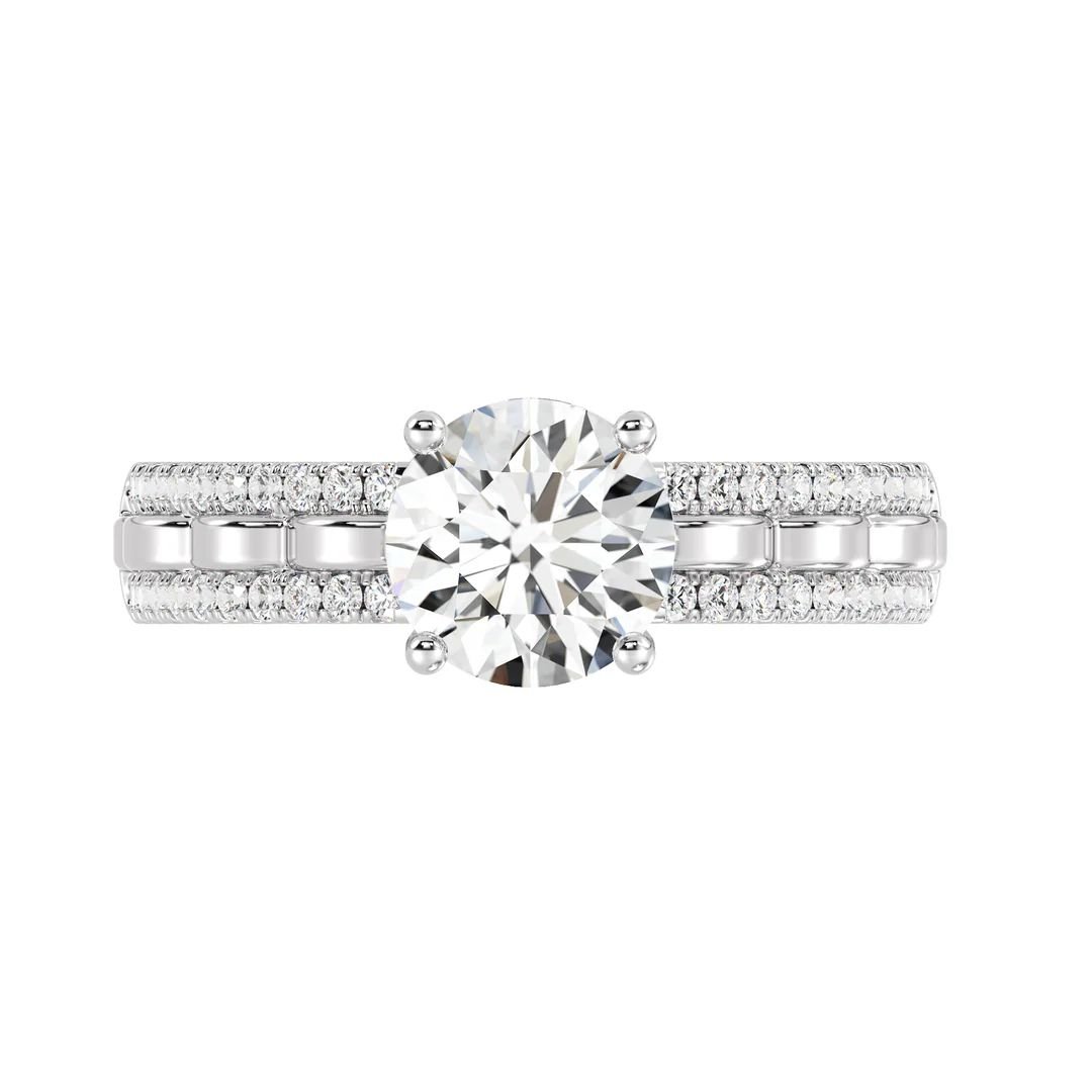 1.5 ct Round Solitaire Engagement Ring - Image 10