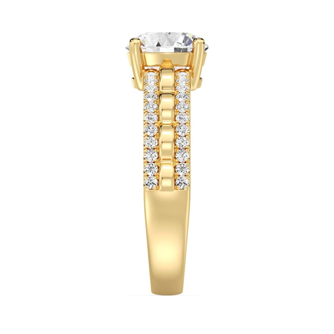 1.5 ct Round Solitaire Engagement Ring - Image 3