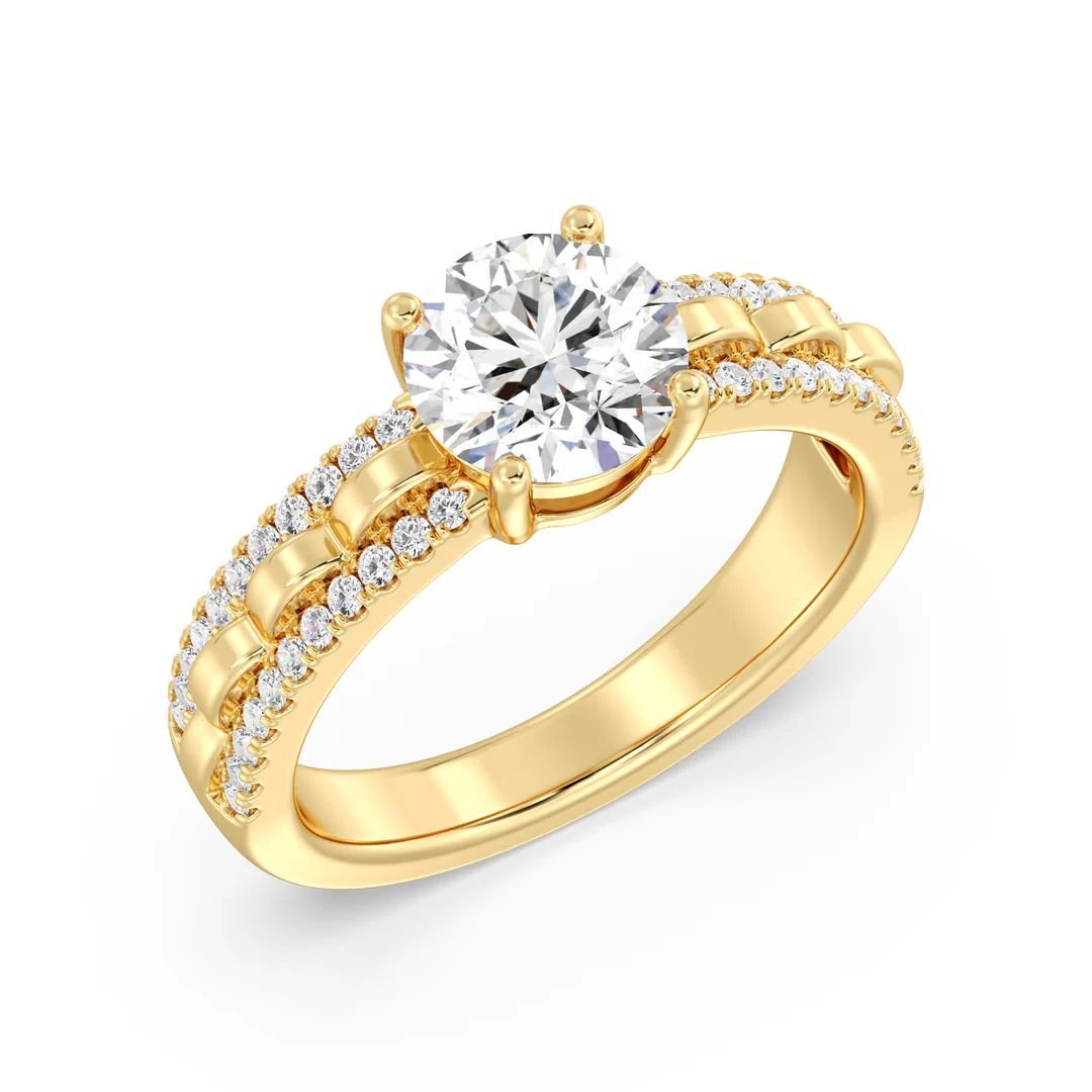 1.5 ct Round Solitaire Engagement Ring - Image 2