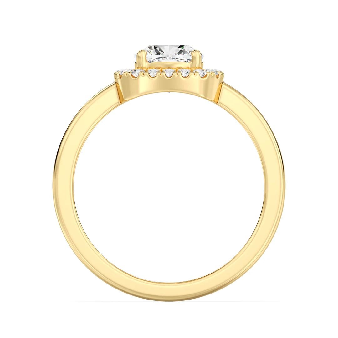 1 ct Cushion Cut Solitaire Engagement Ring - Image 5