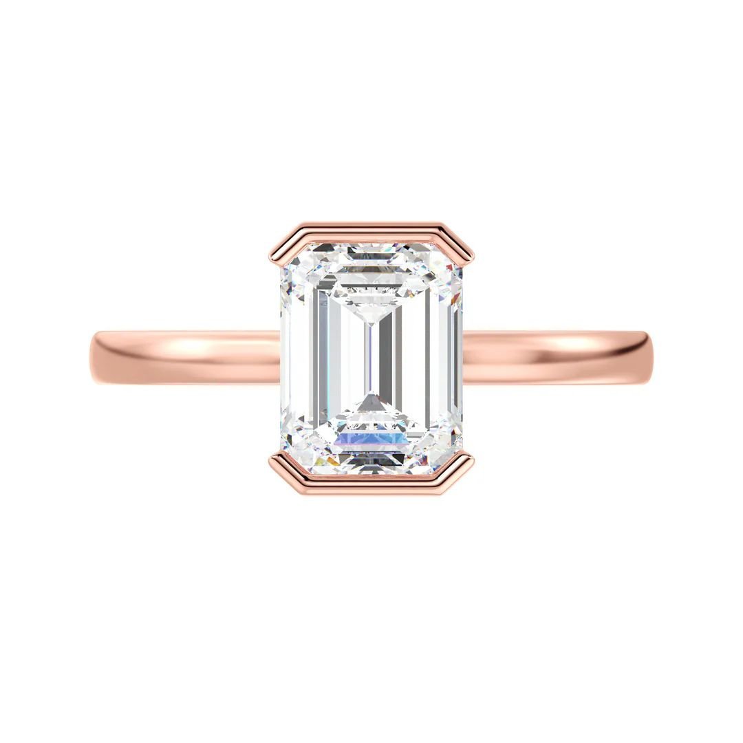 Emerald Solitaire Ring - Image 12