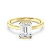 Emerald Solitaire Ring