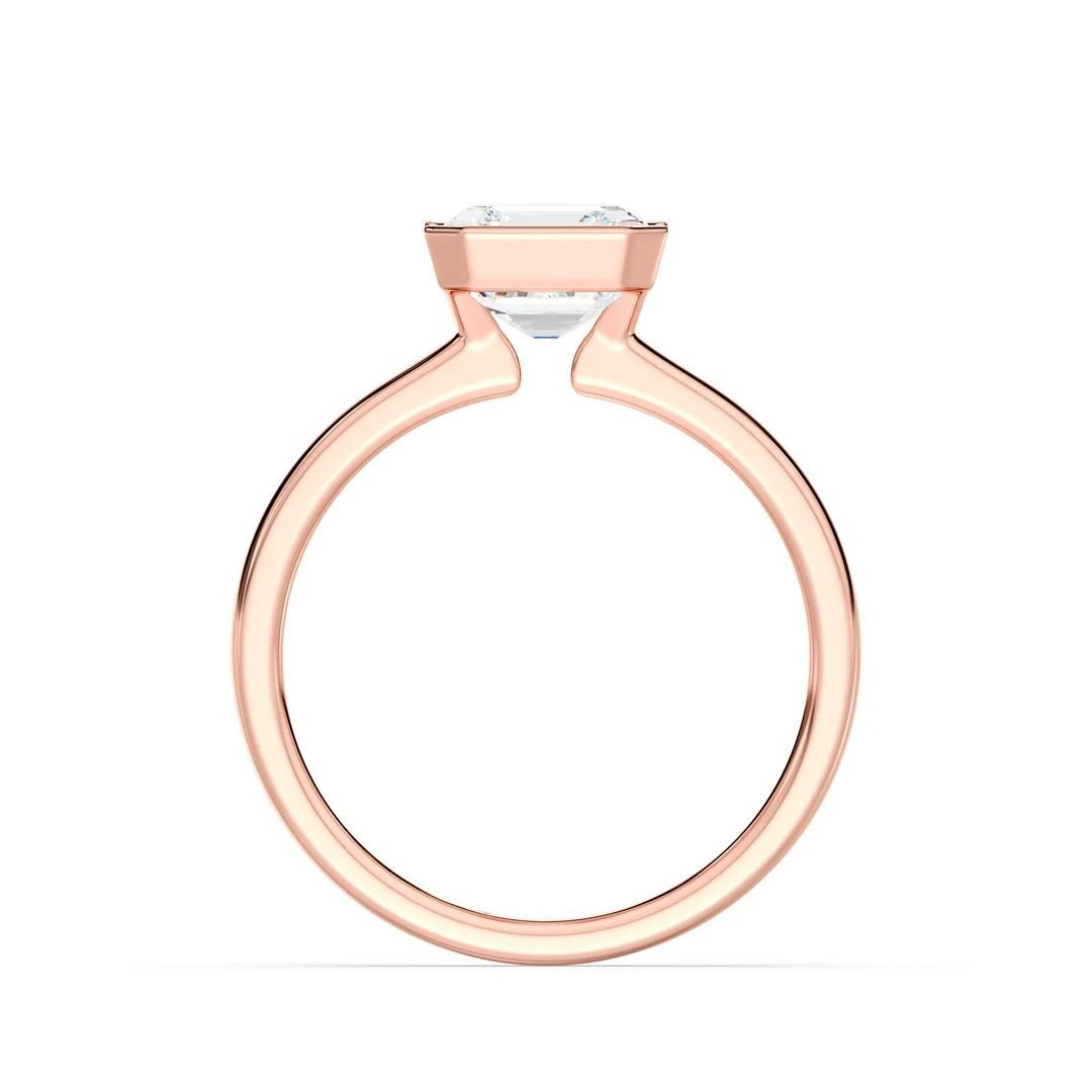 Asscher Cut Solitaire Ring - Image 10
