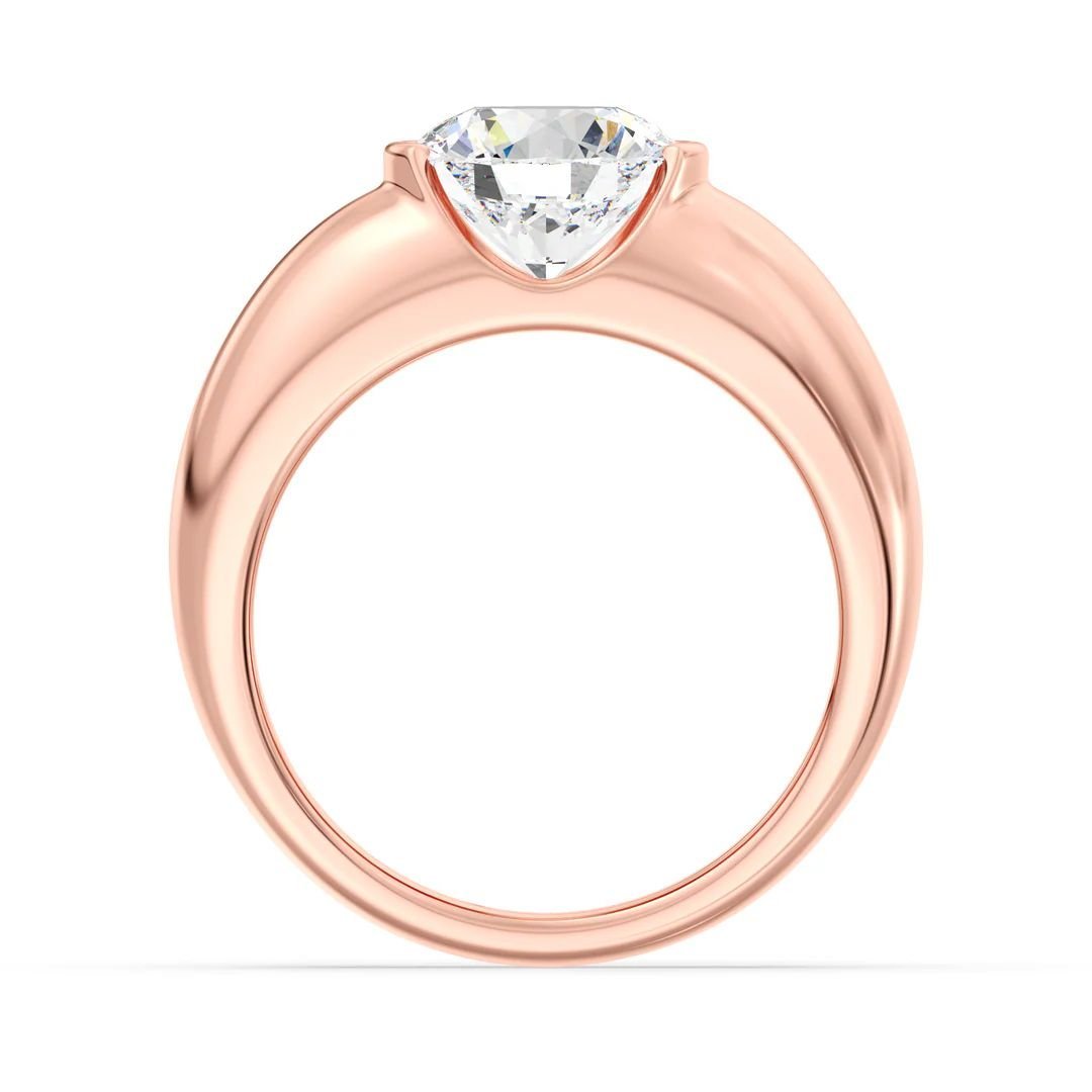 Bezel Set Solitaire Ring - Image 15