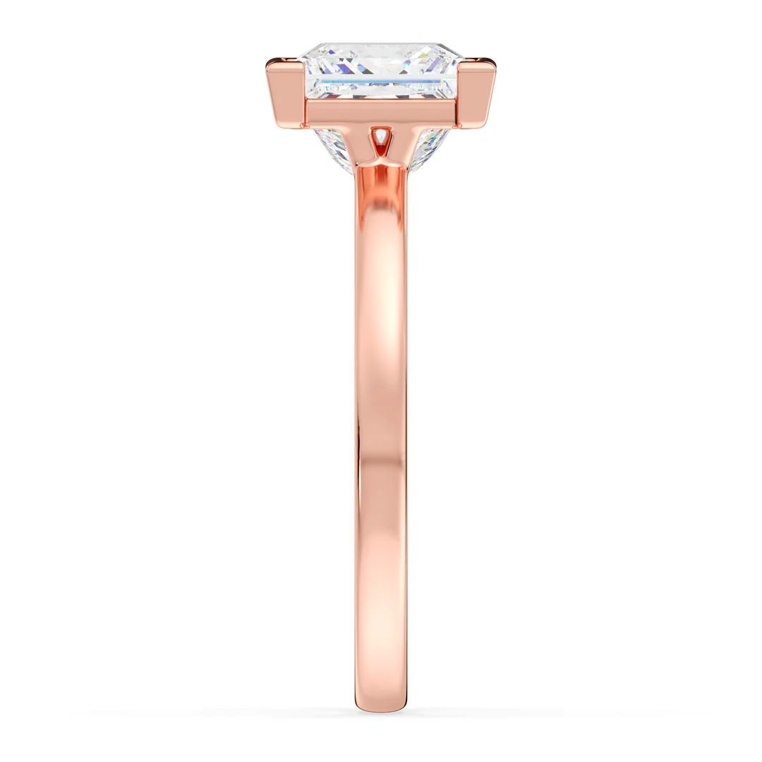 Princess Cut Solitaire Ring - Image 12
