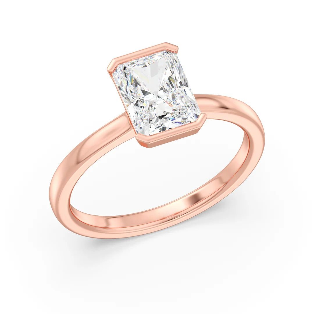 Radiant Cut Solitaire Ring - Image 10