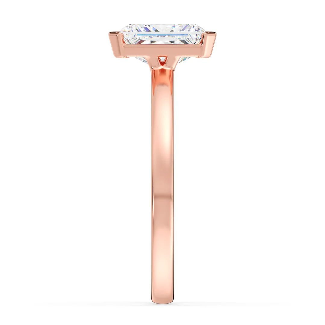 Radiant Cut Solitaire Ring - Image 12