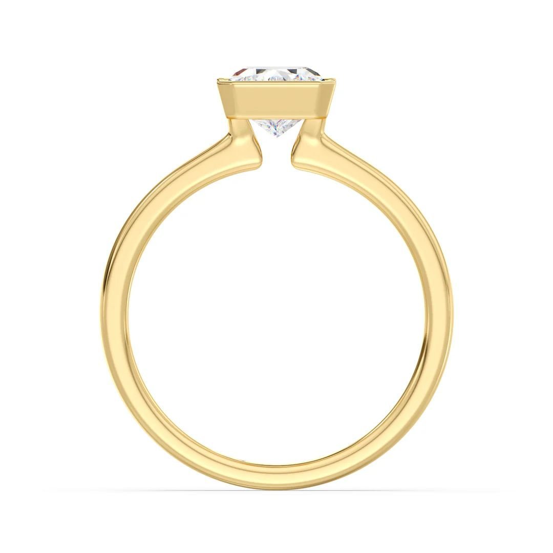 Radiant Cut Solitaire Ring - Image 2